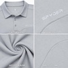 image:imageSpyder Mens Polo Shirts  Breathable Lightweight Collared Shirt for MenPewter Grey