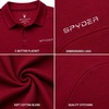 image:imageSpyder Mens Polo Shirts  Breathable Lightweight Collared Shirt for MenRedwood