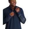 image:imageSpyder Mens Prospect Half Zip TNeck Ski Base LayerTrue Navy