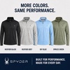 image:imageSpyder Mens Quarter Zip Pullover  Easy Care Long Sleeve LightweightSpruce Green