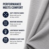 image:imageSpyder Mens Quarter Zip Pullover Sweatshirt  Dry Fit Quarter Zip HoodieGrey