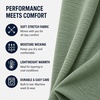 image:imageSpyder Mens Quarter Zip Pullover Sweatshirt  Dry Fit Quarter Zip HoodieSpruce Green