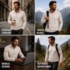 image:imageSpyder Mens Quarter Zip Pullover Sweatshirt Soft Fleece Lightweight SoftBone