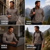 image:imageSpyder Mens Quarter Zip Pullover Sweatshirt Soft Fleece Lightweight SoftPolar Zip
