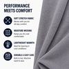 image:imageSpyder Mens Quarter Zip Pullover Sweatshirt Soft Fleece Lightweight SoftSteel Grey