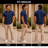 image:imageSpyder Mens Short Sleeve Button Down Shirts  Stretch Lightweight CollaredNavy