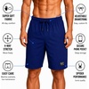 image:imageSpyder Mens Shorts  EasyCare Stretch Lightweight 8 Inch Inseam PocketsNavy