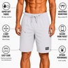image:imageSpyder Mens Shorts  EasyCare Stretch Lightweight 8 Inch Inseam PocketsPewter