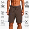 image:imageSpyder Mens Shorts  EasyCare Stretch Lightweight 8 Inch Inseam PocketsPine Green