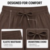 image:imageSpyder Mens Shorts  EasyCare Stretch Lightweight 8 Inch Inseam PocketsPine Green