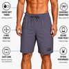 image:imageSpyder Mens Shorts  EasyCare Stretch Lightweight 8 Inch Inseam PocketsPolar