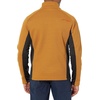 image:imageSpyder Mens Standard Outbound Half Zip MidWeight Mock Neck SweaterToasted