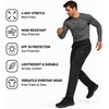 image:imageSpyder Mens Sweatpants  Breathable Stretch Lightweight with Zip PocketsBlack Ink