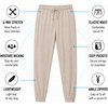 image:imageSpyder Mens Sweatpants  Breathable Stretch Lightweight with Zip PocketsGravel