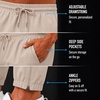 image:imageSpyder Mens Sweatpants  Breathable Stretch Lightweight with Zip PocketsGravel