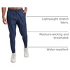 image:imageSpyder Mens Sweatpants  Breathable Stretch Lightweight with Zip PocketsNavy