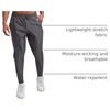 image:imageSpyder Mens Sweatpants  Breathable Stretch Lightweight with Zip PocketsPolar