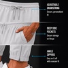 image:imageSpyder Mens Sweatpants  Breathable Stretch Lightweight with Zip PocketsSilver