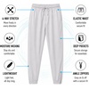 image:imageSpyder Mens Sweatpants  Breathable Stretch Lightweight with Zip PocketsSilver