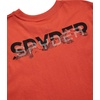 image:imageSpyder Mens T Shirt  Cotton Blend Short Sleeve Jersey Crewneck ShirtBurnt Orange Scribble