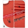 image:imageSpyder Mens T Shirt  Cotton Blend Short Sleeve Jersey Crewneck ShirtBurnt Orange Scribble
