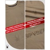 image:imageSpyder Mens T Shirt  Cotton Blend Short Sleeve Jersey Crewneck ShirtGravel Scribble