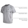image:imageSpyder Mens T Shirt  Cotton Blend Short Sleeve Jersey Crewneck ShirtHeather Grey Web