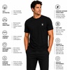 image:imageSpyder Mens TShirts  Cotton Blend Short Sleeve Crewneck Graphic TeesBlack