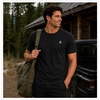 image:imageSpyder Mens TShirts  Cotton Blend Short Sleeve Crewneck Graphic TeesBlack
