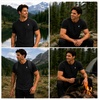 image:imageSpyder Mens TShirts  Cotton Blend Short Sleeve Crewneck Graphic TeesBlack