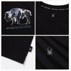 image:imageSpyder Mens TShirts  Cotton Blend Short Sleeve Crewneck Graphic TeesBlack Outdoor