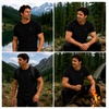 image:imageSpyder Mens TShirts  Cotton Blend Short Sleeve Crewneck Graphic TeesBlack Outdoor