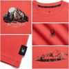 image:imageSpyder Mens TShirts  Cotton Blend Short Sleeve Crewneck Graphic TeesBurnt Orange