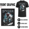 image:imageSpyder Mens TShirts  Cotton Blend Short Sleeve Crewneck Graphic TeesGunmetal