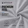 image:imageSpyder Mens TShirts  Cotton Blend Short Sleeve Crewneck Graphic TeesHeather Grey Logo
