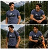 image:imageSpyder Mens TShirts  Cotton Blend Short Sleeve Crewneck Graphic TeesMidnight Blue