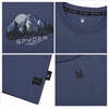 image:imageSpyder Mens TShirts  Cotton Blend Short Sleeve Crewneck Graphic TeesMidnight Blue