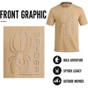 image:imageSpyder Mens TShirts  Cotton Blend Short Sleeve Crewneck Graphic TeesSand Logo