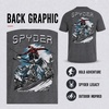 image:imageSpyder Mens TShirts  Cotton Blend Short Sleeve Crewneck Graphic TeesSmoke