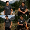image:imageSpyder Mens TShirts  Cotton Blend Short Sleeve Crewneck Graphic TeesSteel Grey