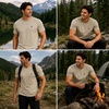image:imageSpyder Mens TShirts  Cotton Blend Short Sleeve Crewneck Graphic TeesStone