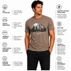 image:imageSpyder Mens TShirts  Cotton Blend Short Sleeve Crewneck Graphic TeesTimber