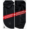 image:imageSpyder Mens Zip Up Hoodie  Brushed Fleece Sweatshirt with Pockets MenBlack