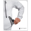 image:imageSpyder Mens Zip Up Hoodie  Brushed Fleece Sweatshirt with Pockets MenHeather Grey