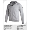 image:imageSpyder Mens Zip Up Hoodie  Brushed Fleece Sweatshirt with Pockets MenHeather Grey Coal
