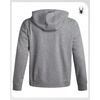 image:imageSpyder Mens Zip Up Hoodie  Brushed Fleece Sweatshirt with Pockets MenHeather Grey Light
