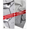 image:imageSpyder Mens Zip Up Hoodie  Brushed Fleece Sweatshirt with Pockets MenHeather Grey Light