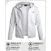 image:imageSpyder Mens Zip Up Hoodie  Brushed Fleece Sweatshirt with Pockets MenWhite