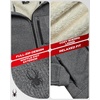 image:imageSpyder Mens Zip Up Hoodie Sherpa Fur Lined Sweatshirt  Sherpa Fleece SoftBlack Ink