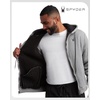 image:imageSpyder Mens Zip Up Hoodie Sherpa Fur Lined Sweatshirt  Sherpa Fleece SoftGrey Heather